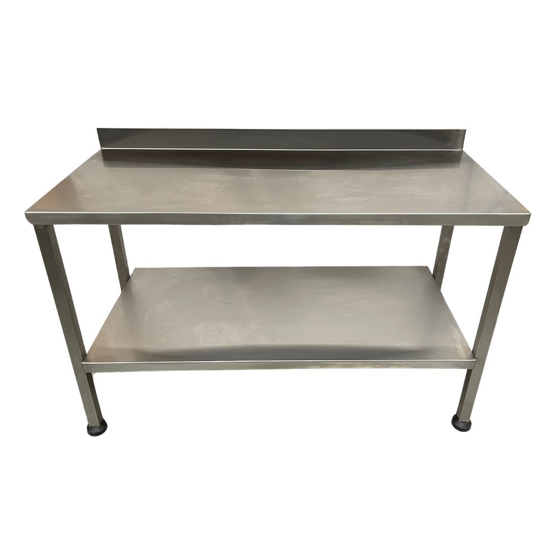 Mesa en acero inoxidable 150x60